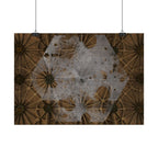 Horizontal Poster — Gothic Ceiling Art Print