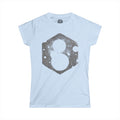 Snowman Hexagon Graphic Tee — Women's Winter Holiday Shirt