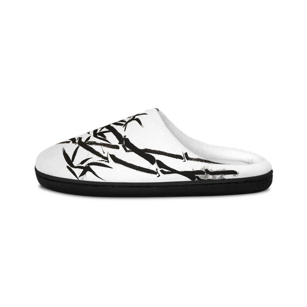 Bamboo Brushstroke Women's Indoor Slippers