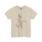 Botanical Meadow Tee — Minimal Wildflower Graphic T-Shirt