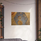 Rustic Metal Stencil Poster
