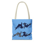 Crab & Shark Coastal Tote