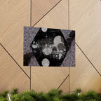 Abstract Geometric Poster — Matte Horizontal Art Print