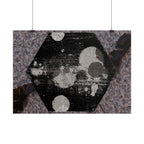 Abstract Geometric Poster — Horizontal Art Print