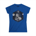 Women's Tee — Abstract Cosmic Hex Graphic