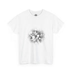 Hex Moon Graphic Tee Design Hex25 — Distressed Space Cheese Vintage Astronomy T-Shirt