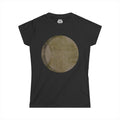 Moon Phase Graphic Tee — Vintage Solar Eclipse Women's T-Shirt