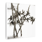 Bamboo Ink Painting Canvas