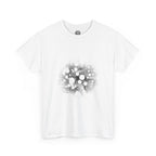 Hex Moon Graphic Tee Design Hex33 — Distressed Space Cheese Vintage Astronomy T-Shirt