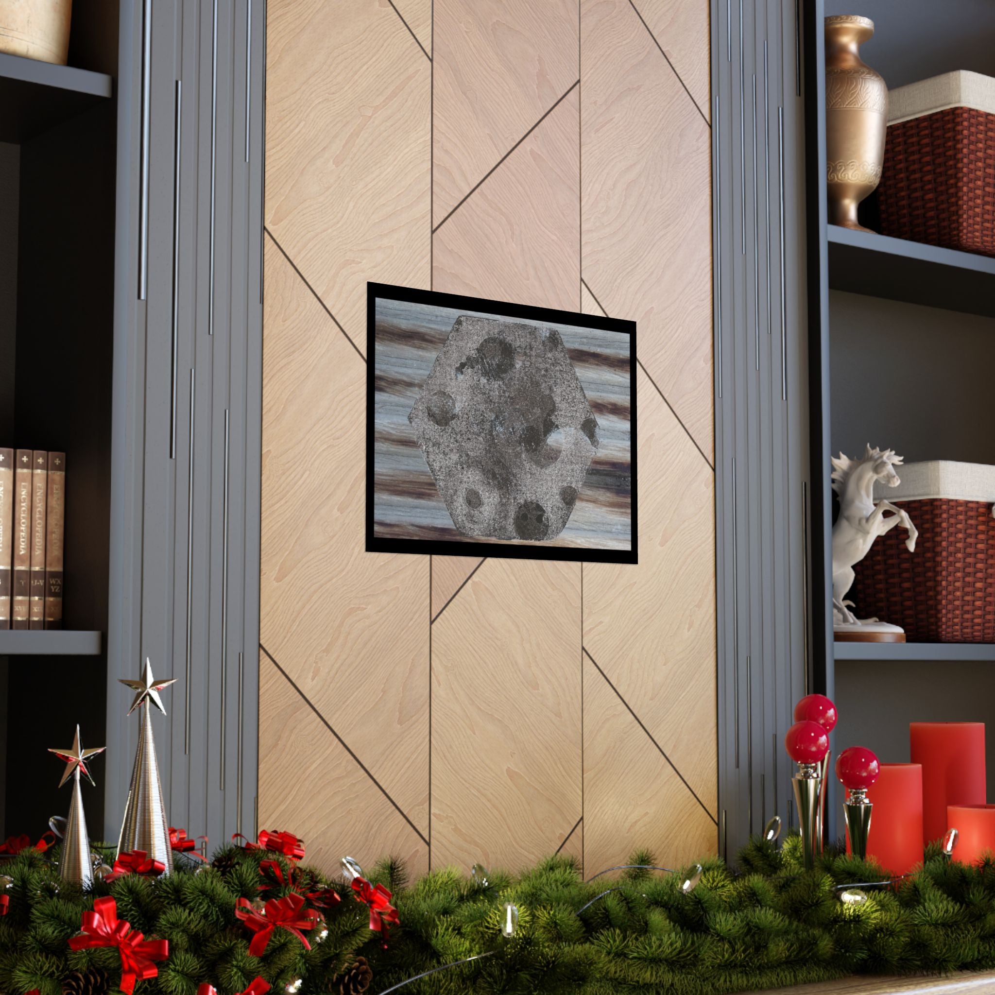 Moonstone Rustic Poster — Matte Horizontal Wall Art