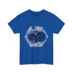 Hex Moon Graphic Tee Design Hex27 — Distressed Space Cheese Vintage Astronomy T-Shirt