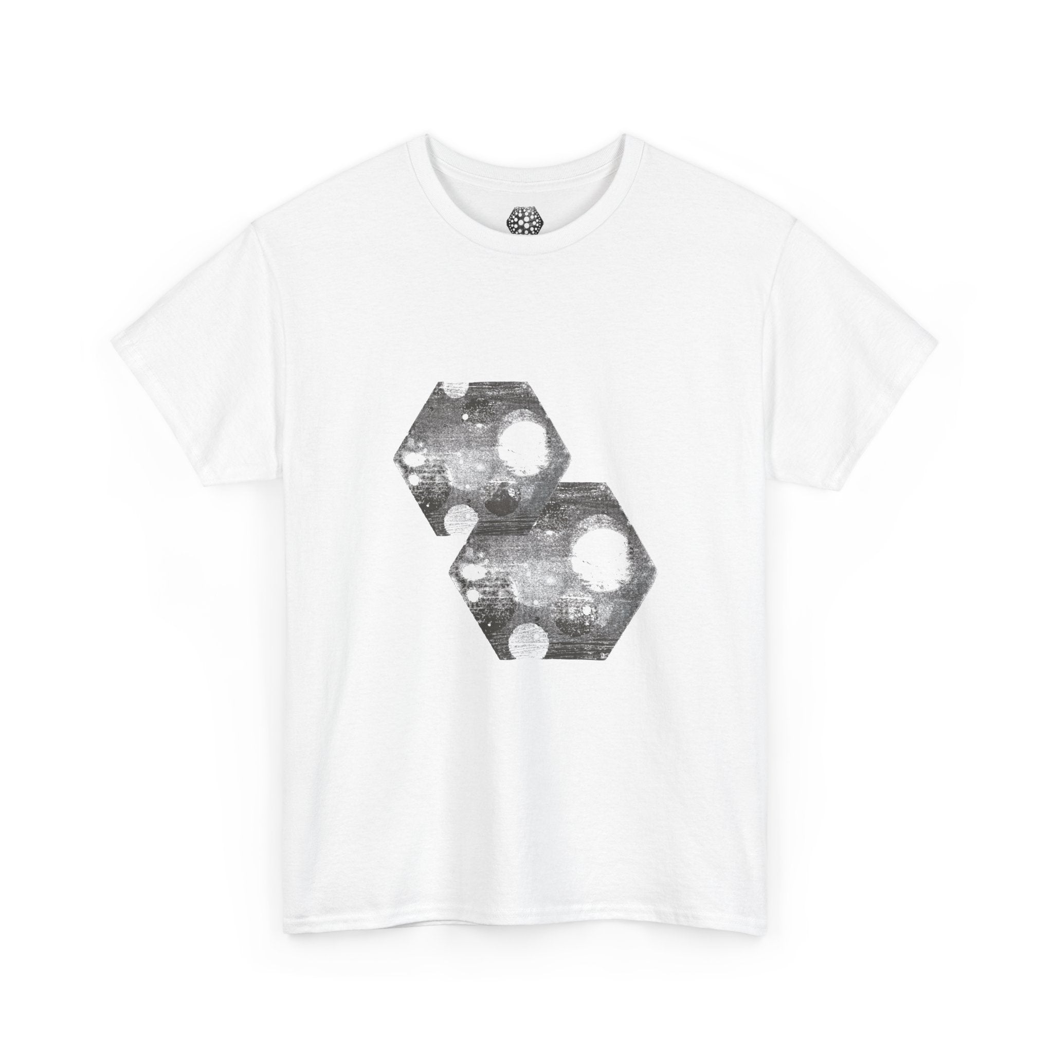 Amy To Custom Abstract Hexagon Circle Tee