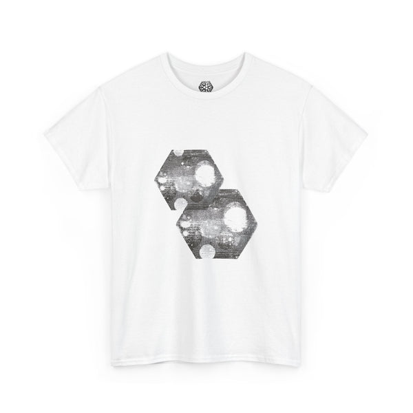 Amy To Custom Abstract Hexagon Circle Tee