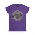 Moon Hex Tee — Vintage Lunar Graphic Women’s T-Shirt