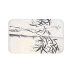Zen Bamboo Bath Mat – Minimalist Japanese-Inspired Bathroom Rug