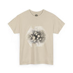 Hex Moon Graphic Tee Design Hex30 — Distressed Space Cheese Vintage Astronomy T-Shirt