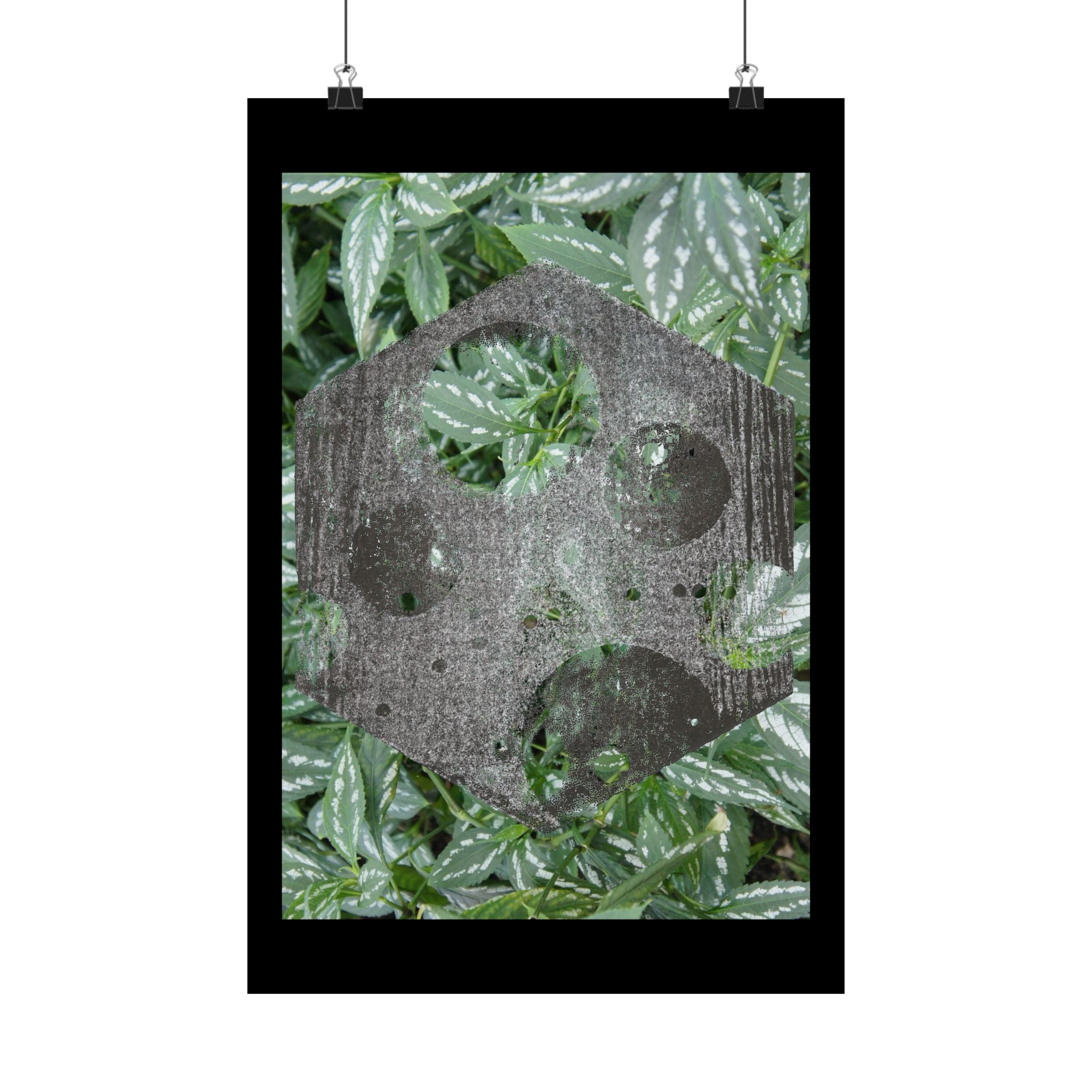 Botanical Moon Poster — Matte Vertical Art Print