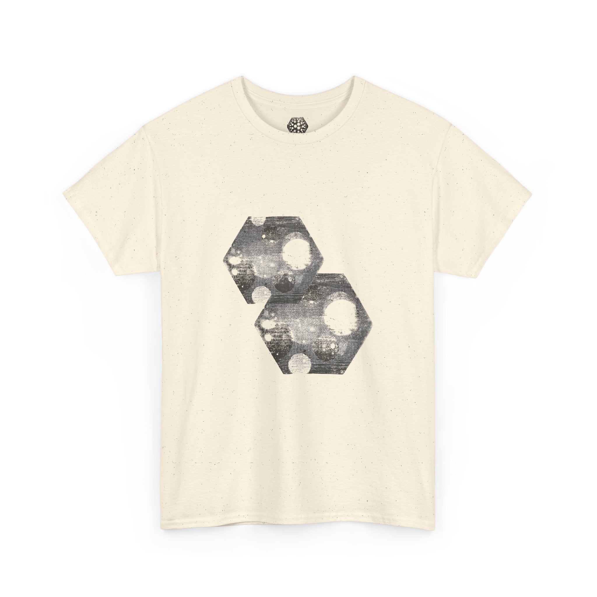 Amy To Custom Abstract Hexagon Circle Tee