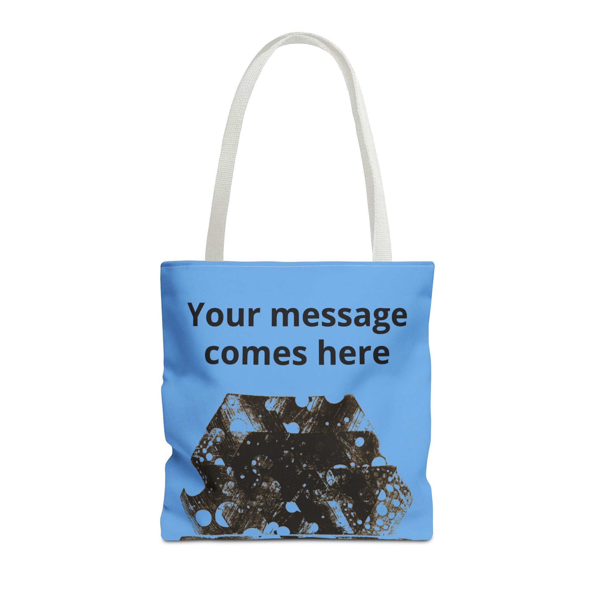 Custom 'Print It Your Way' Graphic Tote Bag — Personalized Reusable Shopper