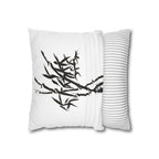 Bamboo Ink Sumi‑Style Square Pillowcase