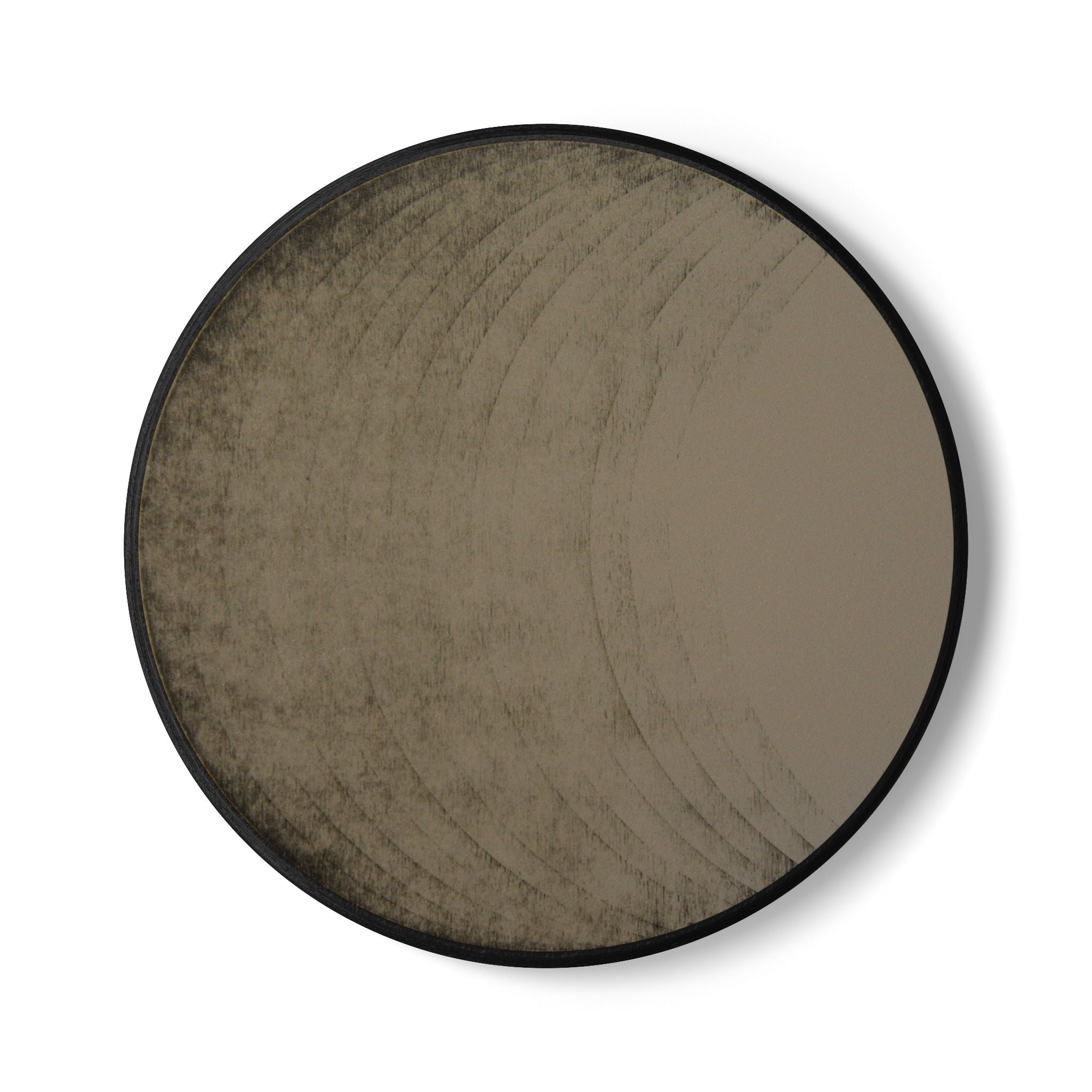 Minimal Taupe Ceramic Coaster — Neutral Modern Drink Coaster