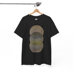 Abstract Moon Phase T‑Shirt — Minimalist Celestial Graphic Tee