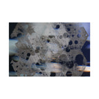 Abstracte zeshoekige matte poster — Moderne geometrische kunstprint 