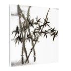 Bamboo Ink Painting Canvas