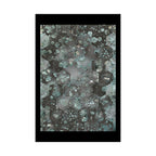Abstract Geometric Hex Pattern Matte Poster