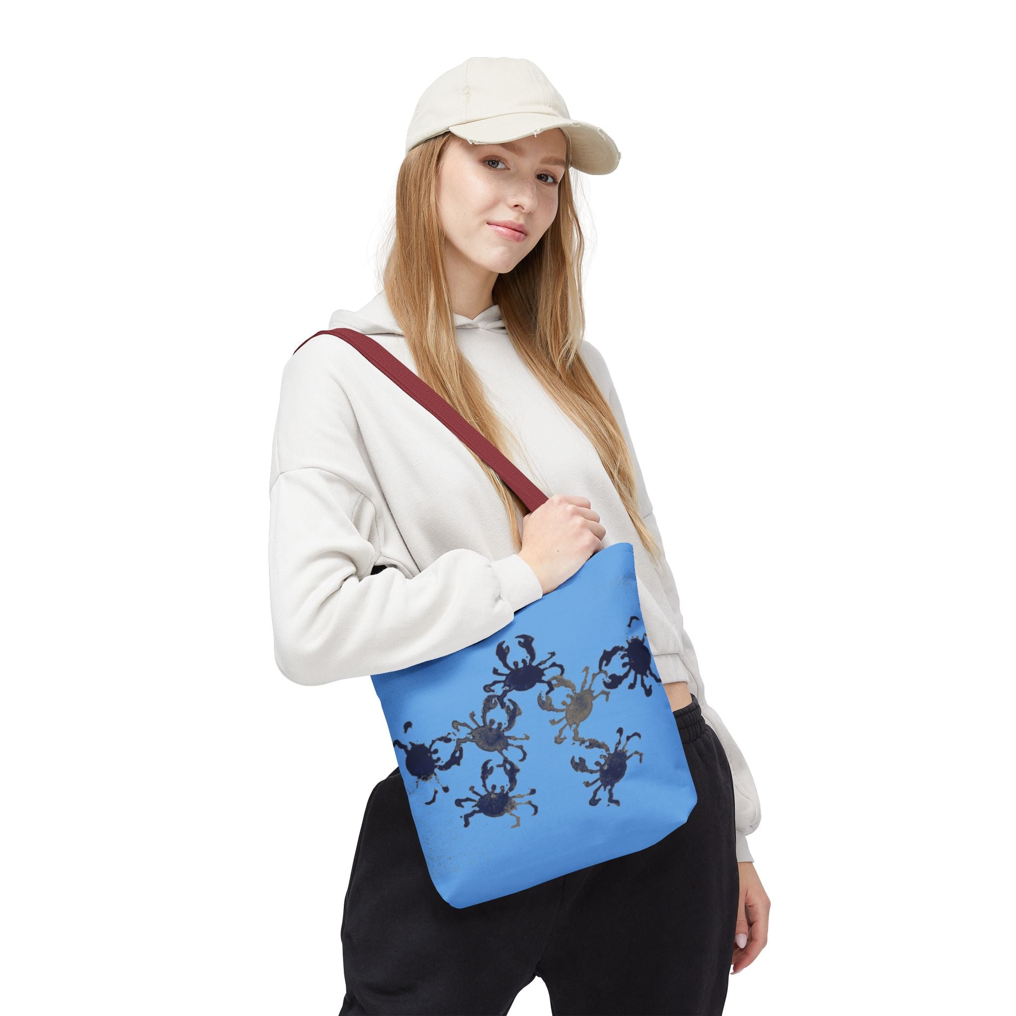 Crab & Shark Coastal Tote