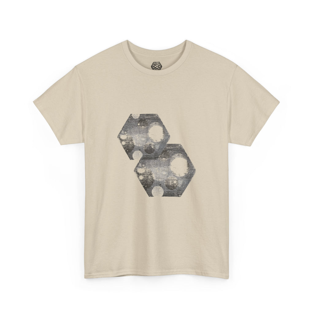 Amy To Custom Abstract Hexagon Circle Tee