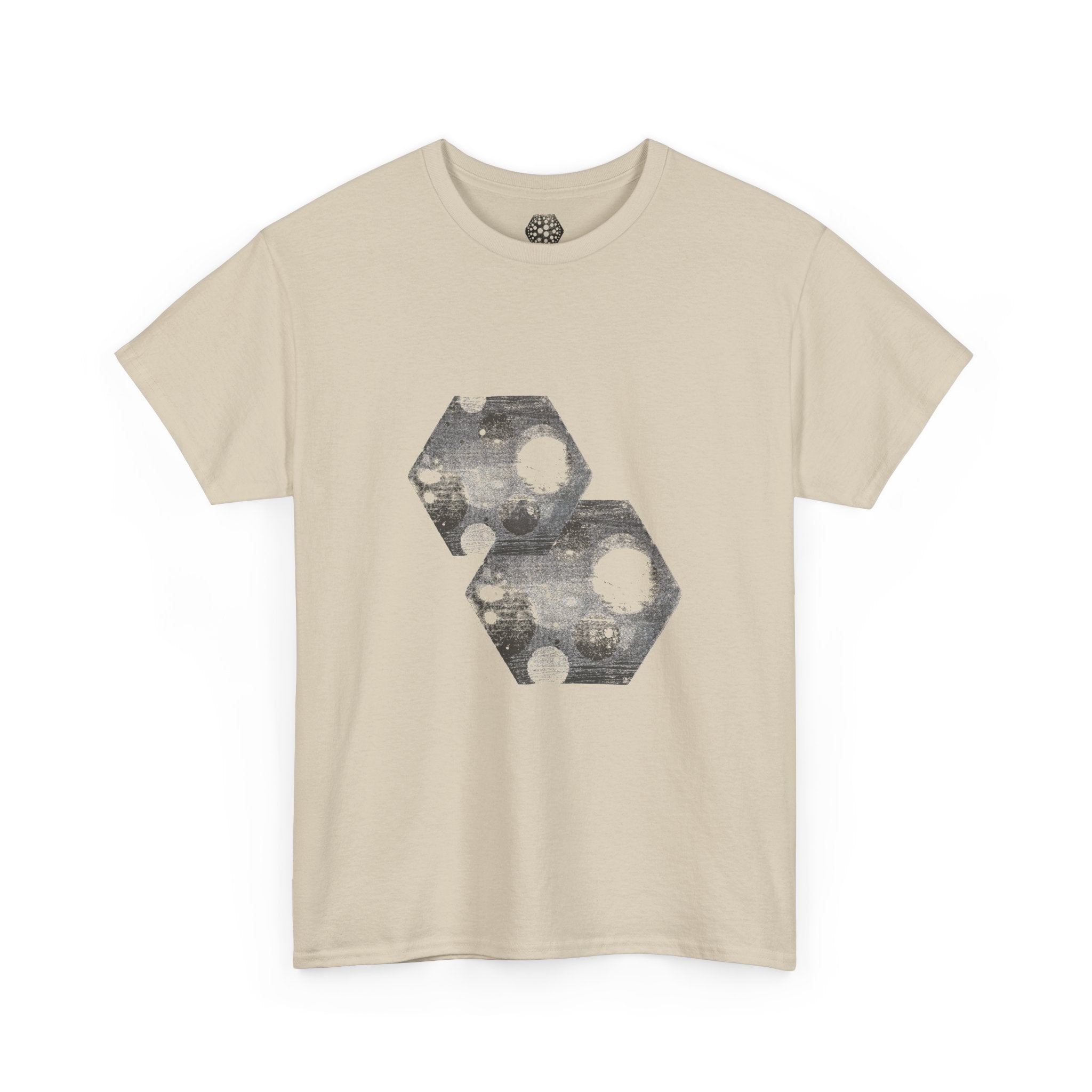 Amy To Custom Abstract Hexagon Circle Tee