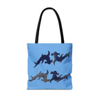 Crab & Shark Coastal Tote