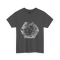 Hex Moon Graphic Tee — Distressed Space Cheese Vintage Astronomy T-Shirt