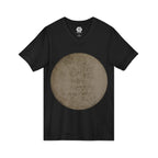 Vintage Moon Circle V-Neck Tee