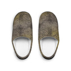 Women's Indoor Slippers — Mossy Forest Texture Cozy House Shoes