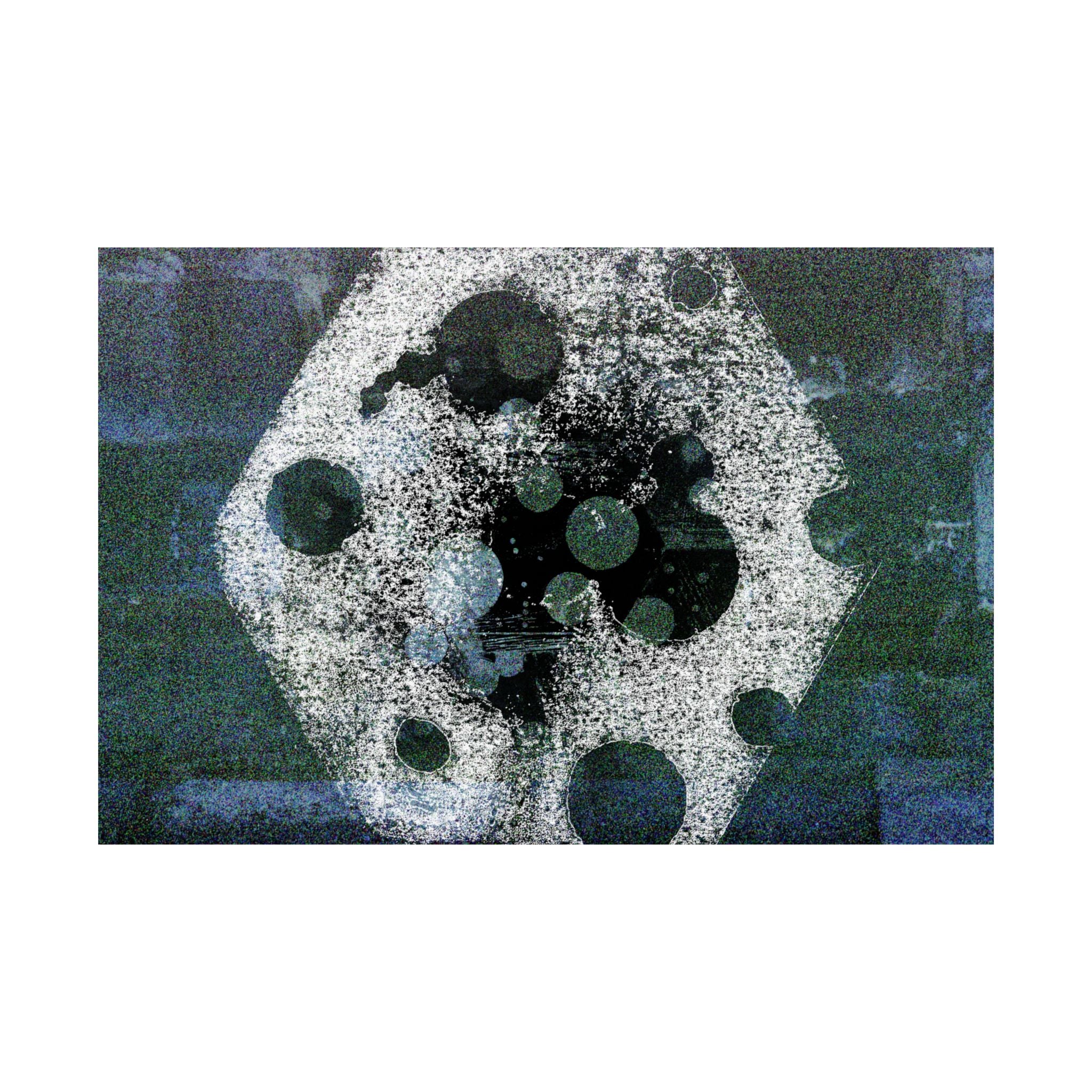 Abstract Cosmic Poster — Matte Horizontal Art Print