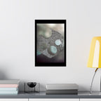 Abstract Geometric Shield Poster | Matte Vertical Poster