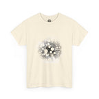 Hex Moon Graphic Tee Design Hex29 — Distressed Space Cheese Vintage Astronomy T-Shirt