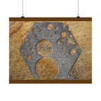 Rustic Metal Stencil Poster