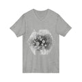 Hex Moon Graphic Tee Design Hex30 — Distressed Space Cheese Vintage Astronomy V-Neck T-Shirt