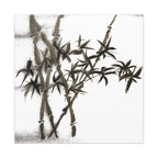 Bamboo Ink Painting Canvas