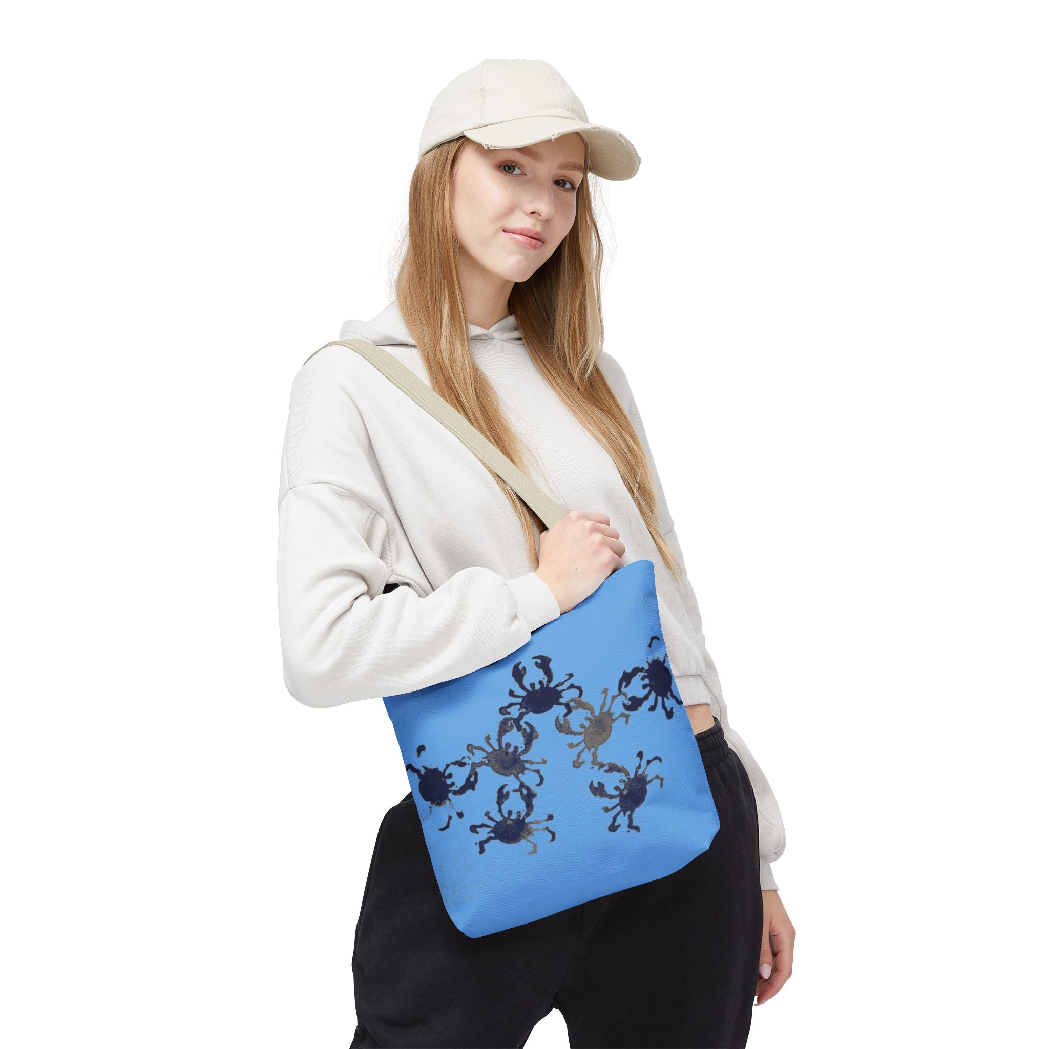 Crab & Shark Coastal Tote