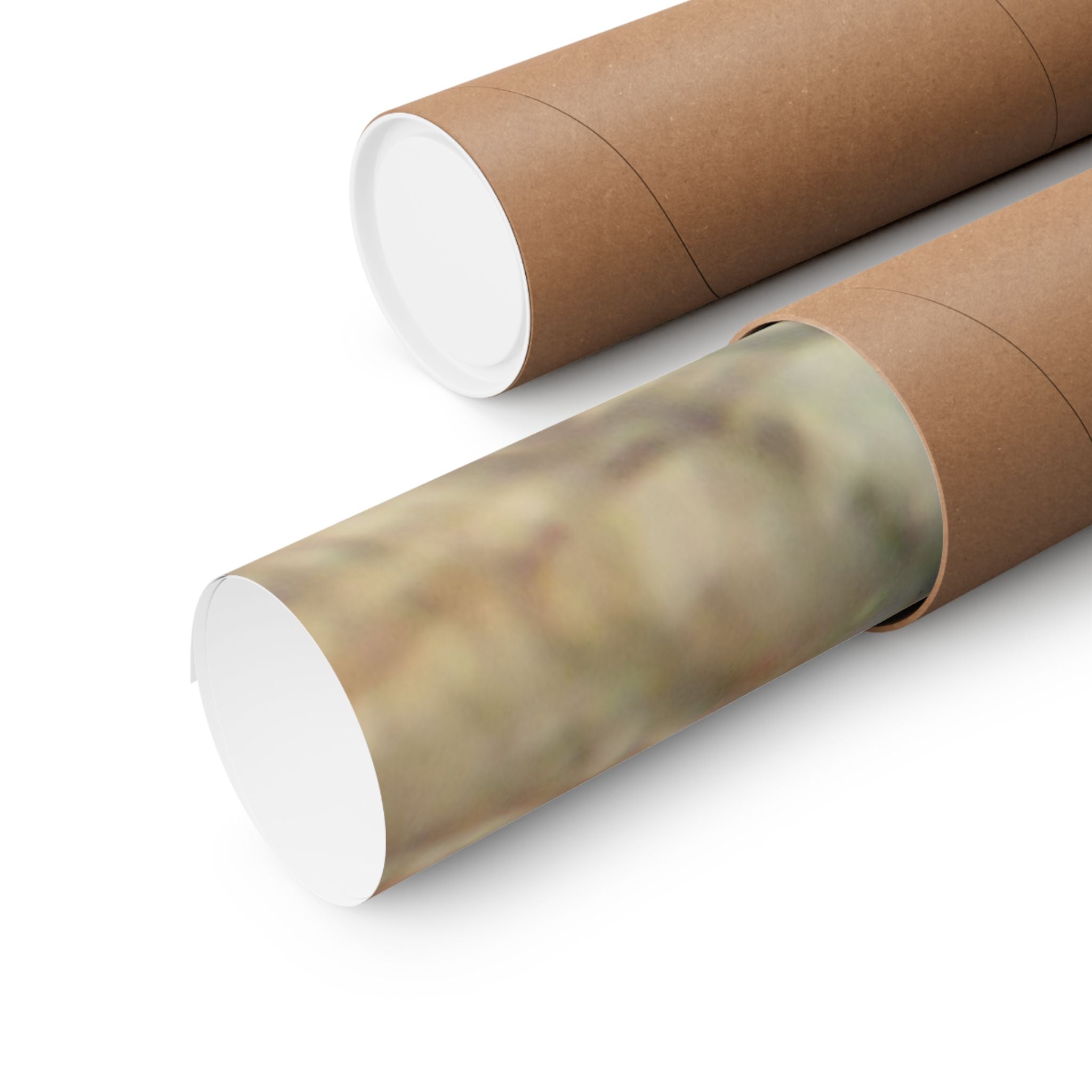 Abstract Cosmic Hex Matte Poster — Planetary Dots Wall Art