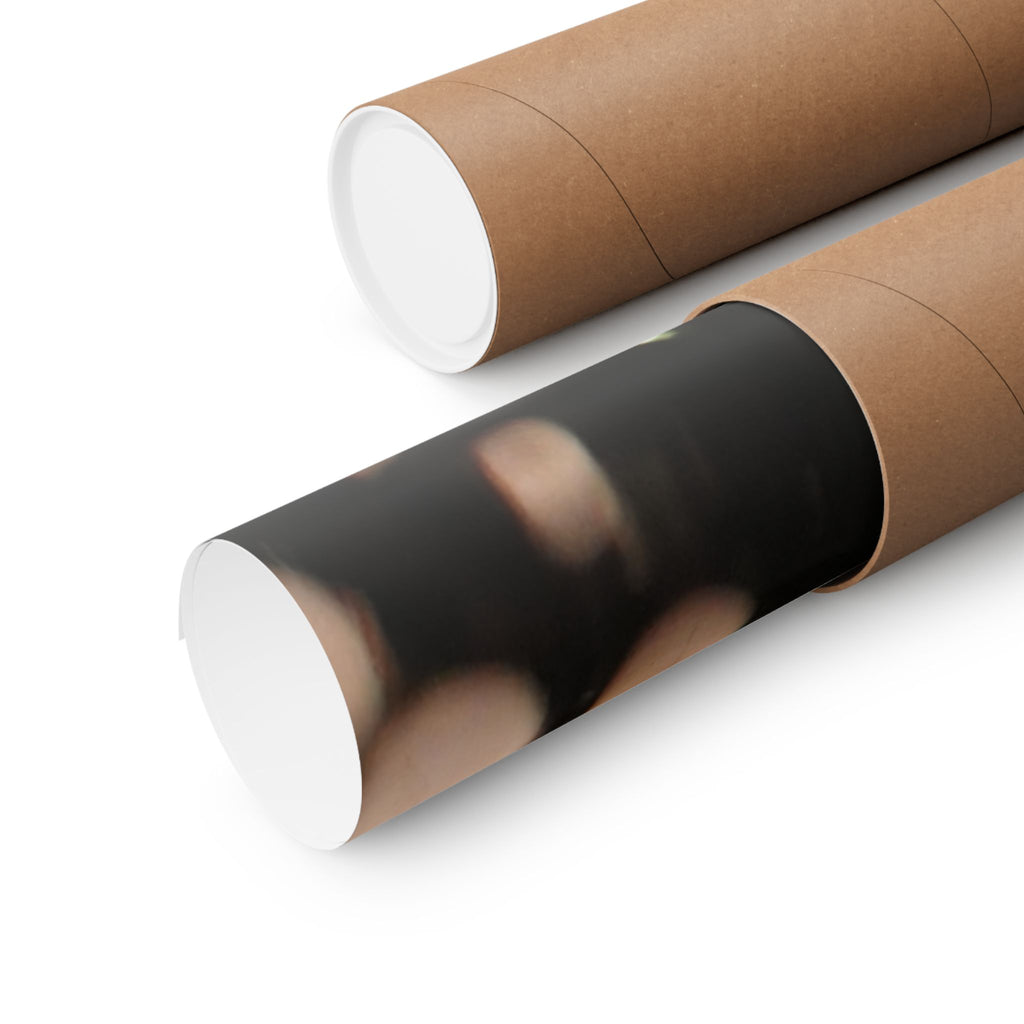 Poster met zeshoekig gatenpatroon | Matte horizontale poster, abstracte geometrische muurdecoratie 