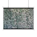 Abstracte groene tie-dye poster 