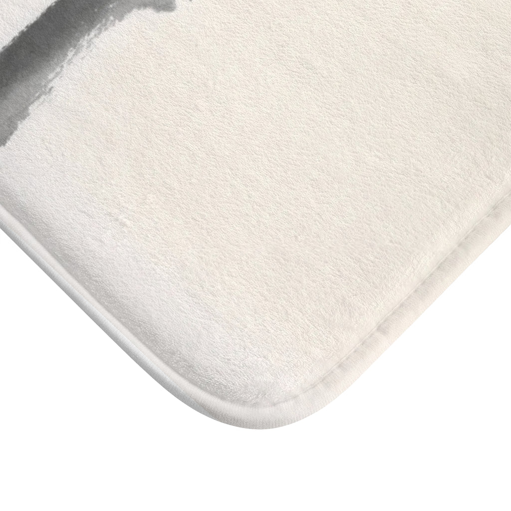 Zen Bamboo Bath Mat – Minimalist Japanese-Inspired Bathroom Rug