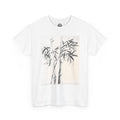 Bamboo Brushstroke Tee — Minimalist Zen Bamboo Graphic T-Shirt