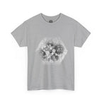 Hex Moon Graphic Tee Design Hex25 — Distressed Space Cheese Vintage Astronomy T-Shirt