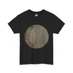 Moon Phase Circle Tee — Vintage Lunar Eclipse Graphic T-Shirt